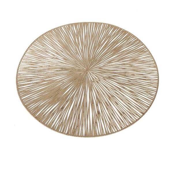 Lyxiga Guldiga Bordstabletter - Elegant Dukning Guld