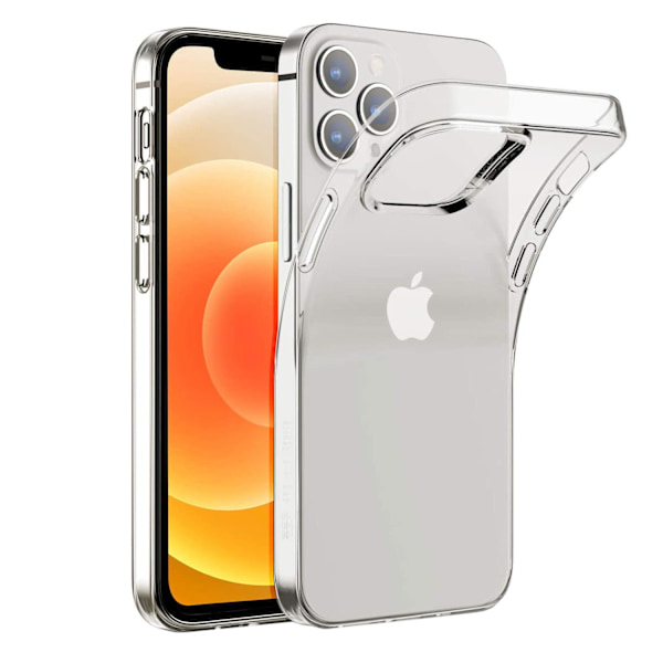 Tunt Silikonskal iPhone 12 Pro Max: Perfekt Passform & Skydd Transparent