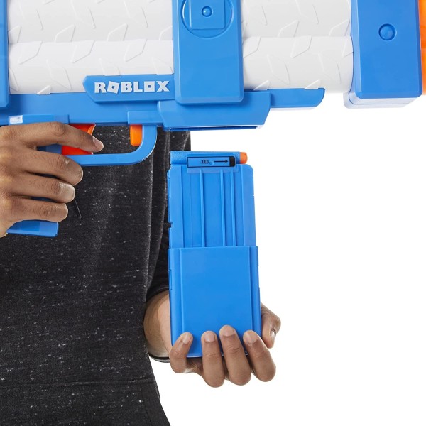 Nerf Roblox-blaster med automatisk eldgivning och bonuskod multifärg