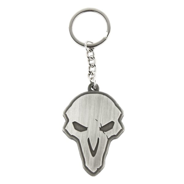 Elegant Overwatch Nyckelring i Silver - Inspirerad av Reaper Silver one size