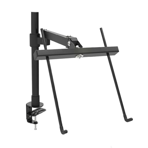 Justerbart Laptop Bordsfäste: Ergonomisk & Flexibel Svart
