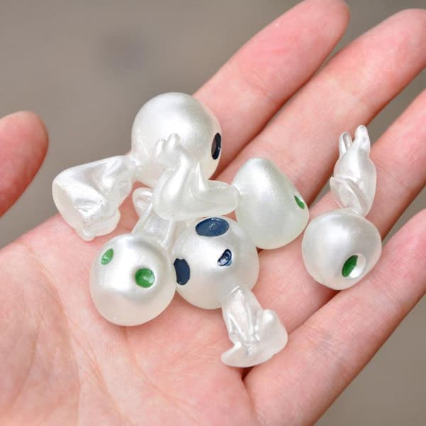 Lysande Kodama Minifigurer - Inomhus/Utomhus Dekor Transparent