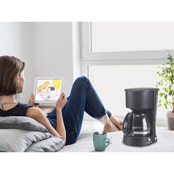 Kaffebryggare - 600 ml Svart
