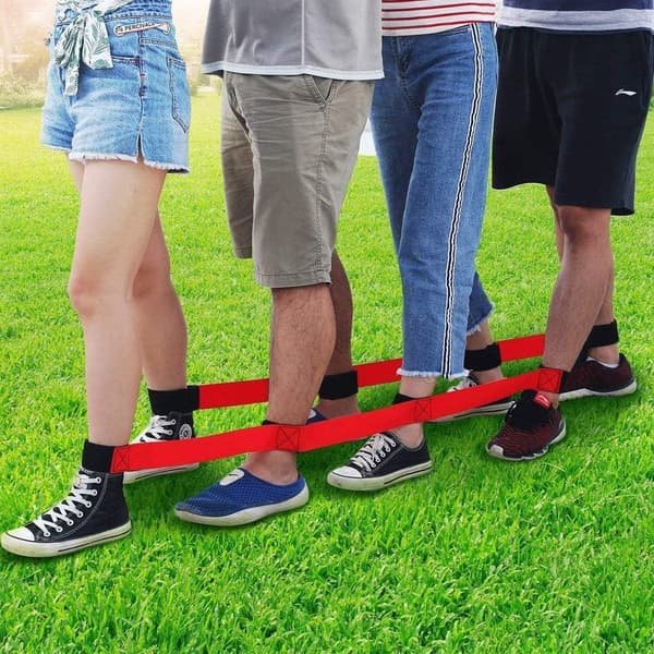 Skidgångslek Set: Perfekt för Midsommar & Födelsedagar Röd