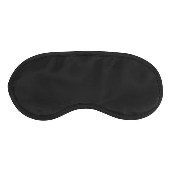 Lätt & Bekväm Sovmask - Perfekt för Resor! Svart one size