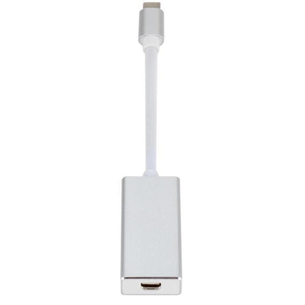 USB-C till Mini DP-adapter 10 Gbps Silver