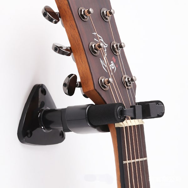 Justerbart väggfäste för gitarr - Skydda & förvara Svart