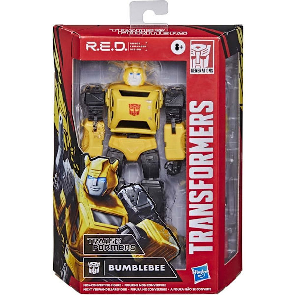 Spännande Transformers actionfigur med tillbehör multifärg