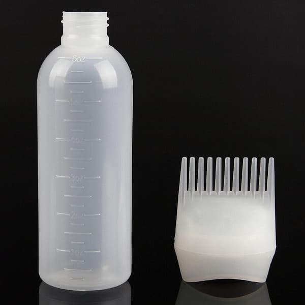 Enkel Hårfärgning Hemma: 2 Flaskor & Kam i Plast Transparent