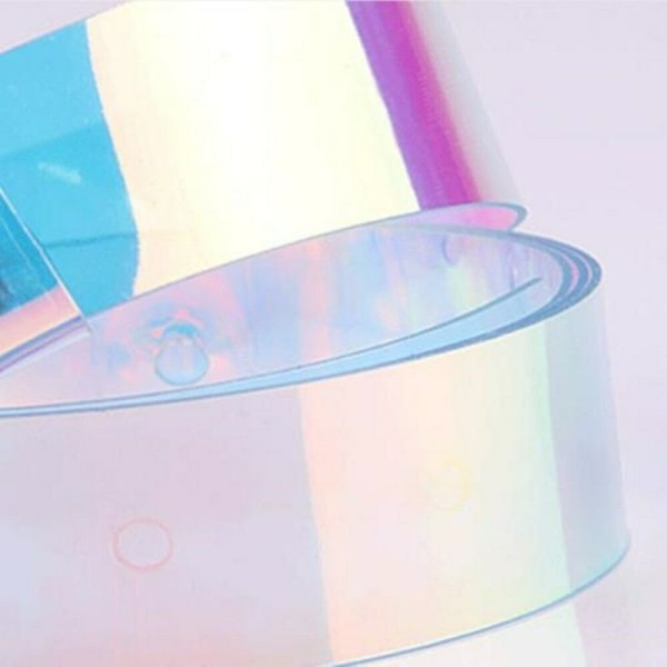 Häftigt holografiskt damskärp - Justerbart och 120 cm långt multifärg one size