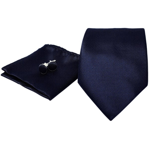Elegant Kostymset: Slips, Näsduk & Manschettknappar multifärg one size