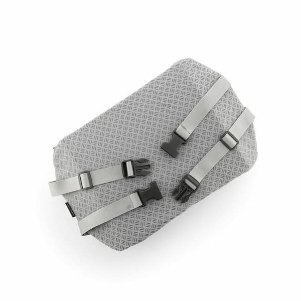 Ergonomisk Ländryggskudde: Stöd, Komfort & Justerbar grå