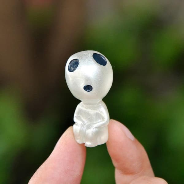 Lysande Kodama Minifigurer - Inomhus/Utomhus Dekor Transparent