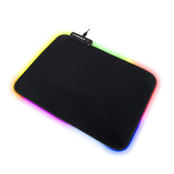 Slitstark RGB Gaming Musmatta - Precision & Stabilitet Svart