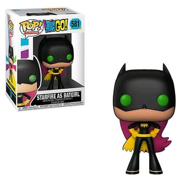 Funko Pop! Starfire som Batgirl - Sällsynt Samlarfigur multifärg