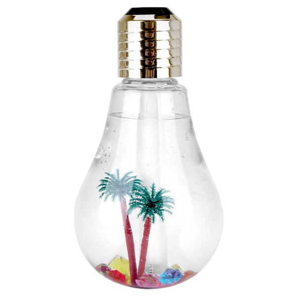 Glödlampa Luftfuktare - Skapa mysig atmosfär med 7 färger multifärg