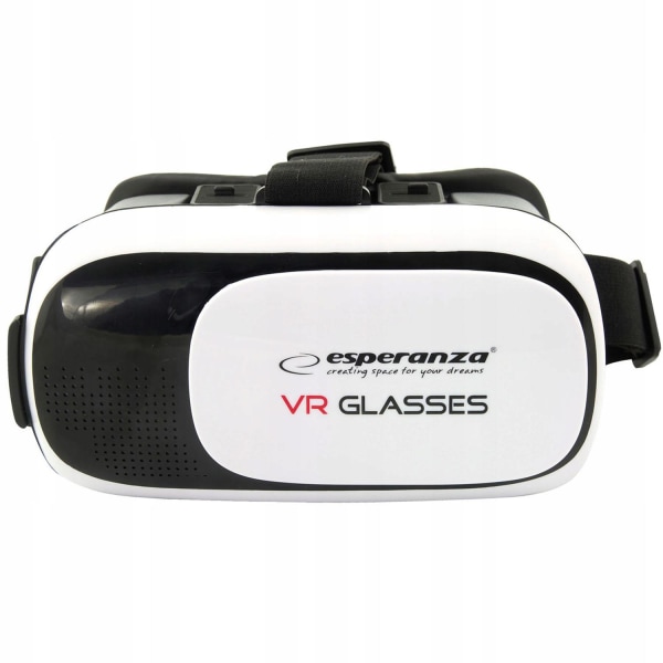 VR -glasögon för smartphone - 3D Vit