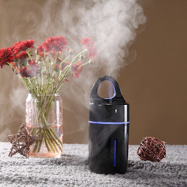 Magisk Cup Luftfuktare: LED-ljus & USB-drift Vit