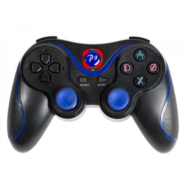 Komfortabel PS3-kontroll med joysticks Svart