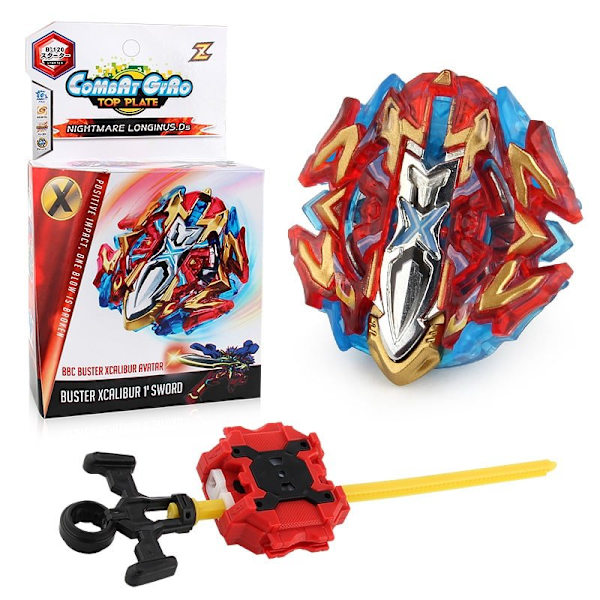 Erövra Combat Gyro: Toppplatta, Launcher & Vänspel multifärg