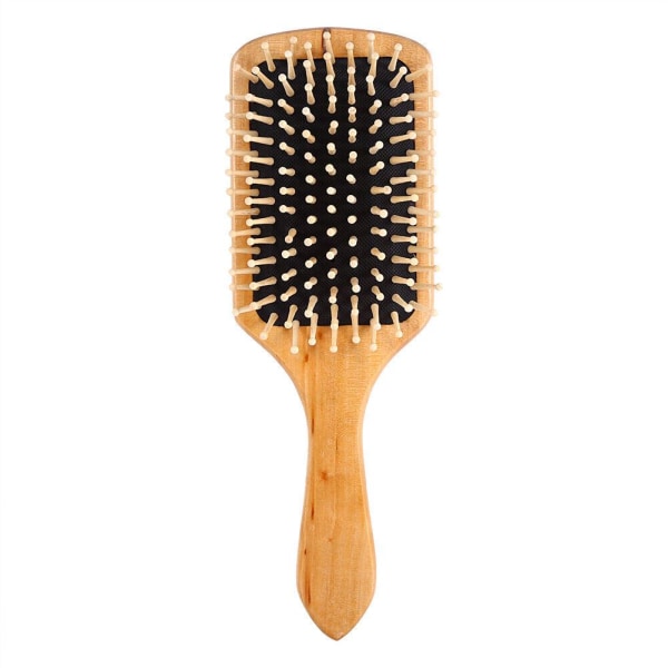 Träborste för skonsam och effektiv hårborttagning Beige
