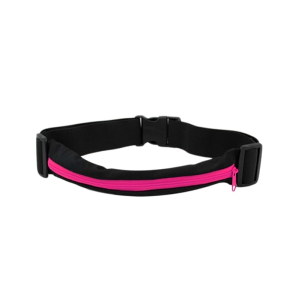 Smidigt sportbälte i svart eller rosa - Perfekt för träning Rosa one size