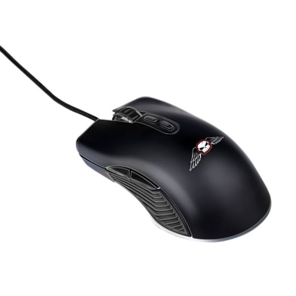 RGB Gamingmus med 7 knappar för optimal spelupplevelse Svart