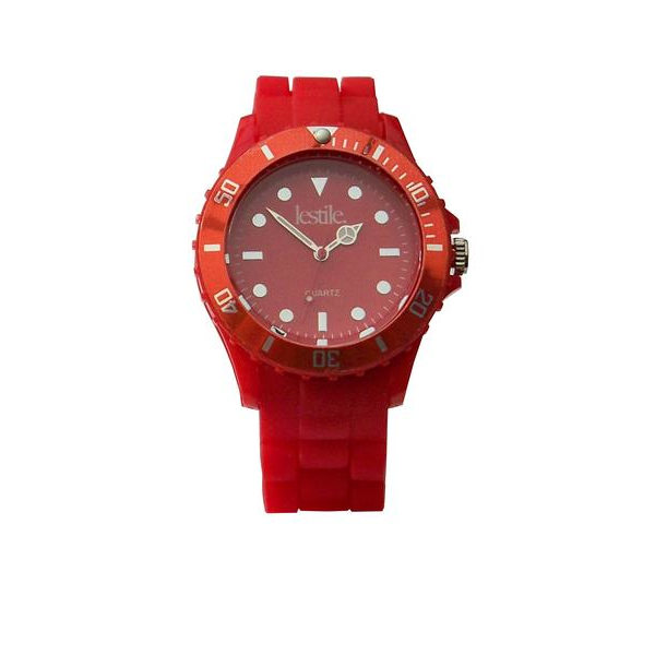 Röd modeklocka Red