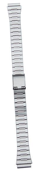 Metallänk blank/matt 12 mm SilverGrey