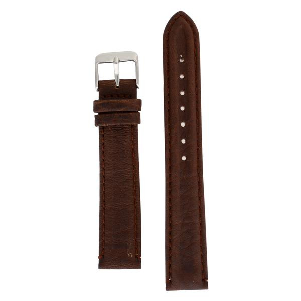 Klockarmband 18/20/22 mm DarkBrown 20 mm