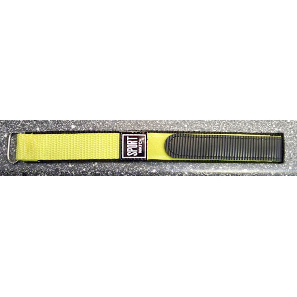 Kardborreband 20 mm XL Gul