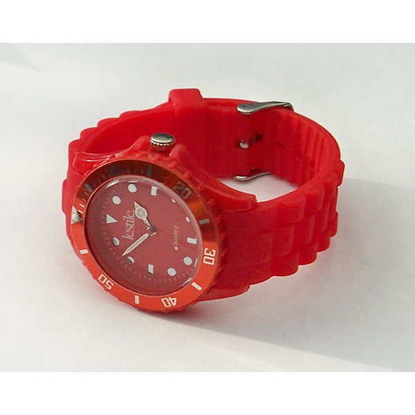 Röd modeklocka Red