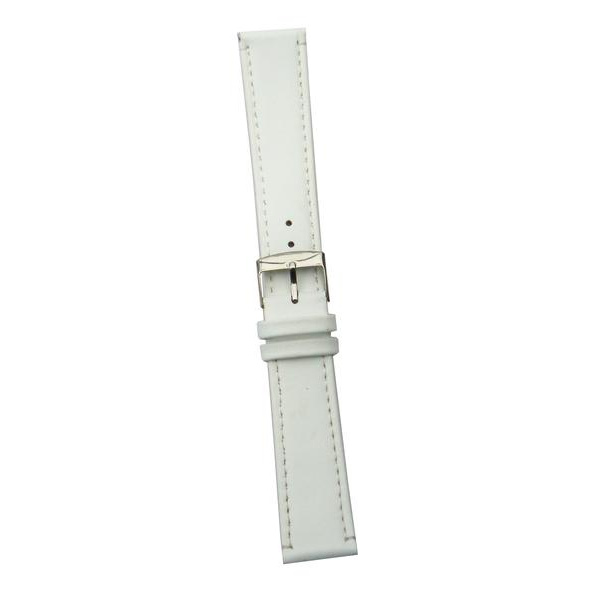 Diloy läderband 20 mm White 20 mm
