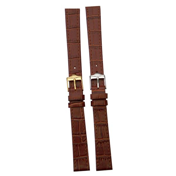 Klockarmband Alwin 16 mm XL Brown guldspänne