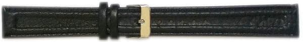 Vadderat klockarmband 18/20/22 mm Black 20 mm