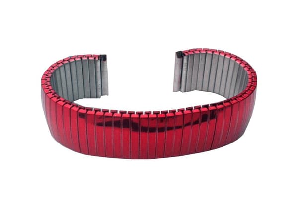 Flexlänk 18 mm röd Red 18 mm
