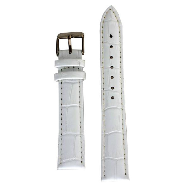 Klockarmband 12/14/16/18/20/22/24 mm White 22 mm