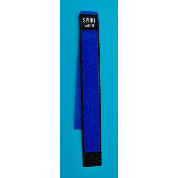 Kardborreband 16, 18 eller 20 mm blå LightBlue 20 mm