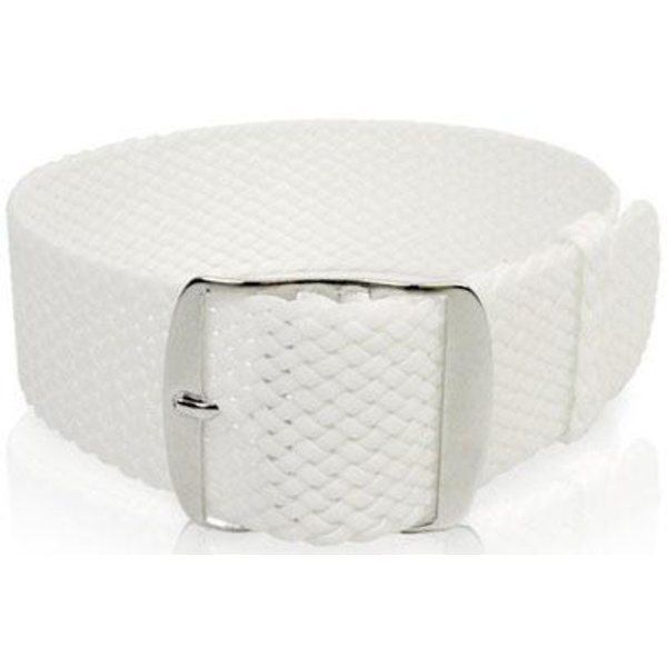 Perlonband vitt 16/18/20 mm White 16 mm
