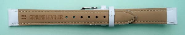 Klockarmband 16 mm White 16 mm