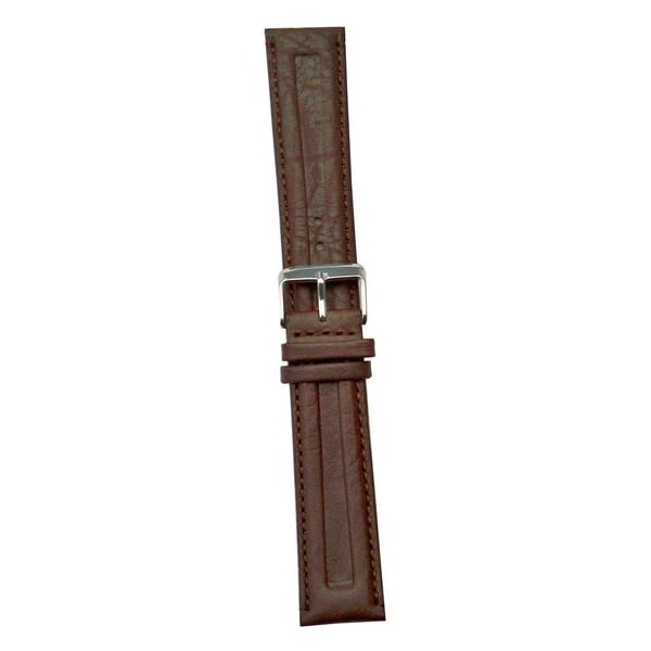 Stoppat klockarmband 22 mm DarkBrown 22 mm