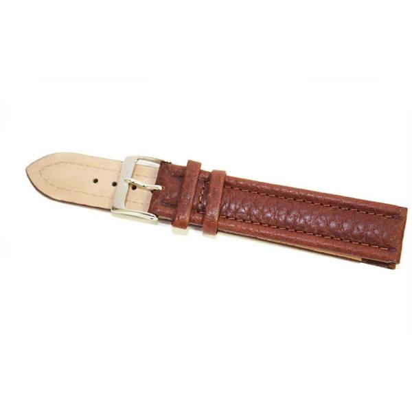 Läderband kalv 20/22 mm Brown 22 mm
