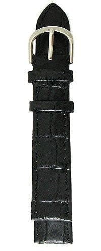 Klockarmband 16 mm XL Black 16 mm