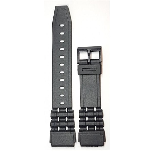 Klockarmband 20 mm Svart