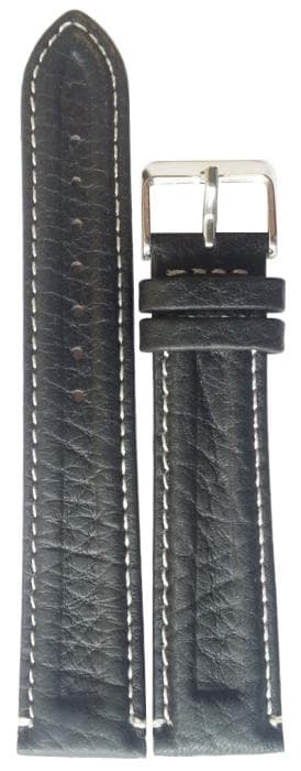 Klockarmband 18/20/22 mm Black 18 mm