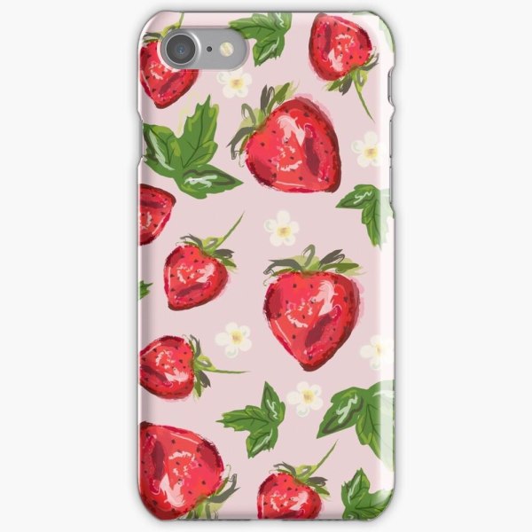 Skal till iPhone 8 Plus - Strawberry
