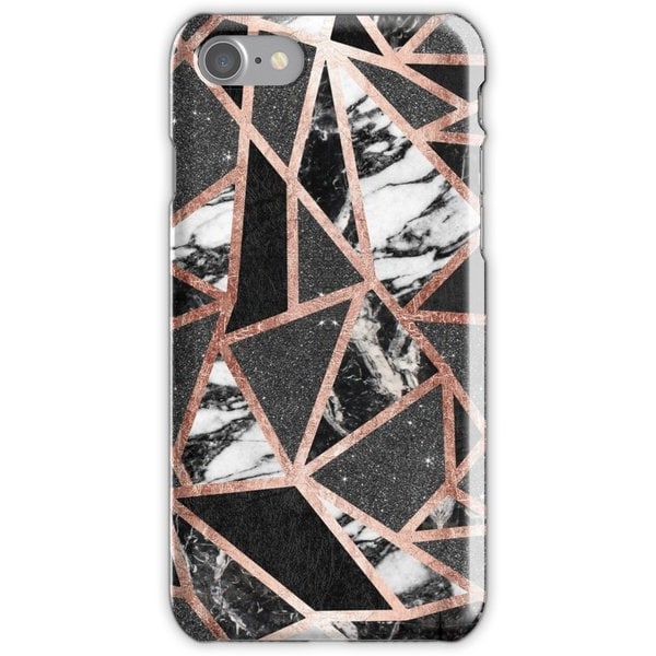 WEIZO Skal till iPhone 8 - Marble Triangle