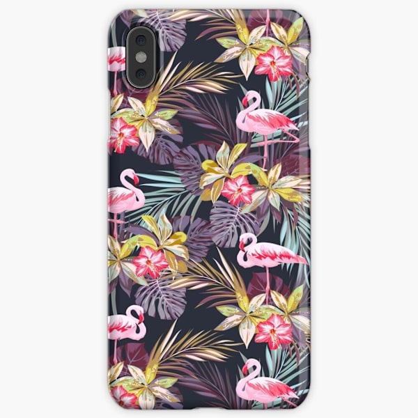 Skal till iPhone Xs Max - Pink Flamingo