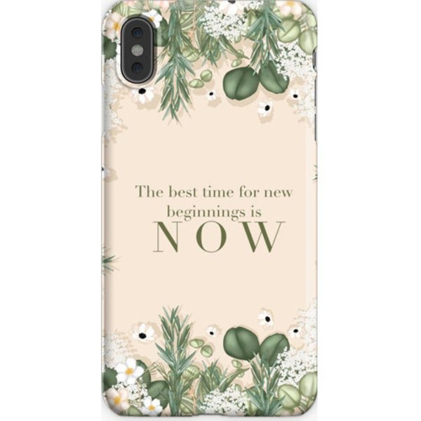 Skal till iPhone Xr - Citat: The best time is now