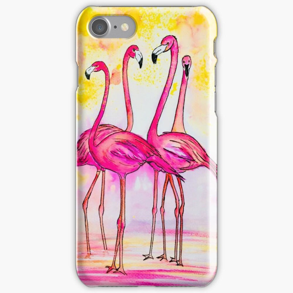 Skal till iPhone 8 Plus - Flamingo